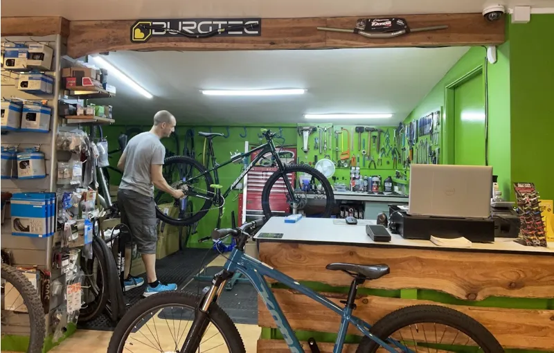 Bike workshop image